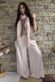 Basso Shirring Sailor Palazzo Pant Seashell